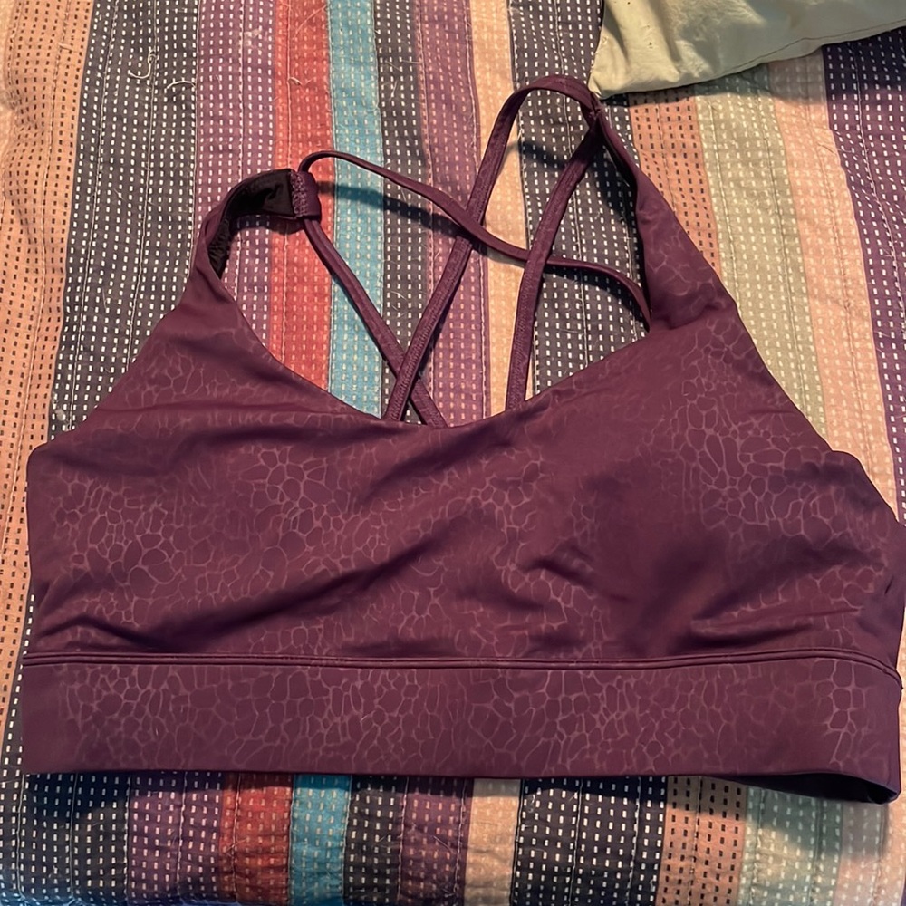 Zyia Plum River LnT sports bra!